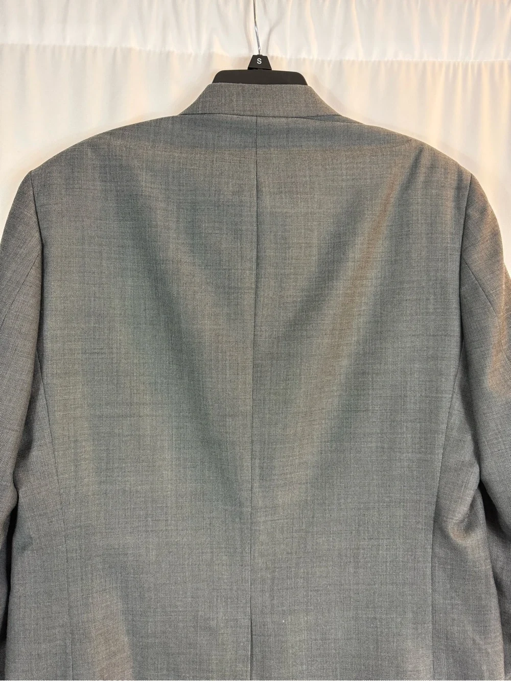 LAUREN Ralph Lauren Suit Jacket Mens 42 R 52% Wool Sport Coat Gray